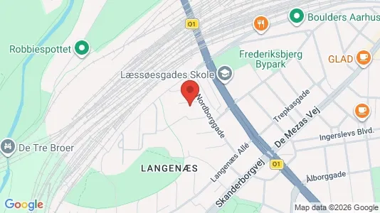 Lejligheder til salg i Århus C - Foto fra Google Street View