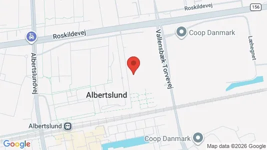 Lejligheder til leje i Albertslund - Foto fra Google Street View