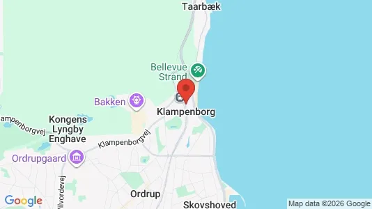 Lejligheder til salg i Klampenborg - Foto fra Google Street View