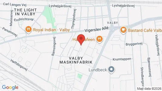 Lejligheder til salg i Valby - Foto fra Google Street View