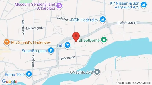 Lejligheder til leje i Haderslev - Foto fra Google Street View