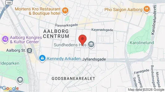 Lejligheder til leje i Aalborg Centrum - Foto fra Google Street View