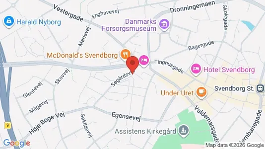 Lejligheder til leje i Svendborg - Foto fra Google Street View