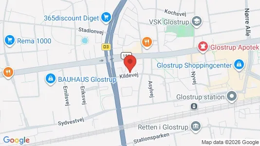 Lejligheder til leje i Glostrup - Foto fra Google Street View