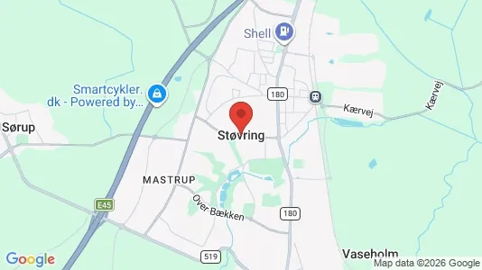 Lejligheder til leje i Støvring - Foto fra Google Street View