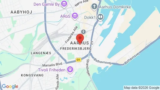 Lejligheder til salg i Århus C - Foto fra Google Street View