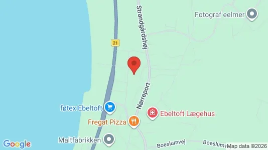 Lejligheder til salg i Ebeltoft - Foto fra Google Street View