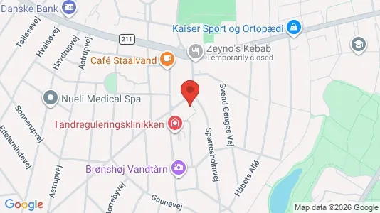 Lejligheder til leje i Brønshøj - Foto fra Google Street View