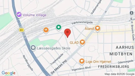 Lejligheder til salg i Århus C - Foto fra Google Street View