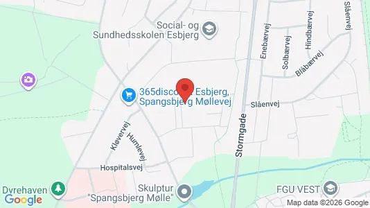 Lejligheder til leje i Esbjerg N - Foto fra Google Street View