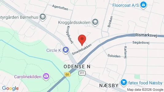 Lejligheder til leje i Odense N - Foto fra Google Street View