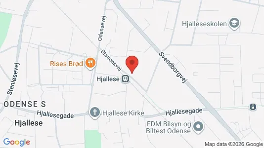 Lejligheder til leje i Odense S - Foto fra Google Street View