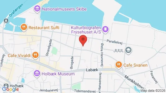 Lejligheder til leje i Holbæk - Foto fra Google Street View