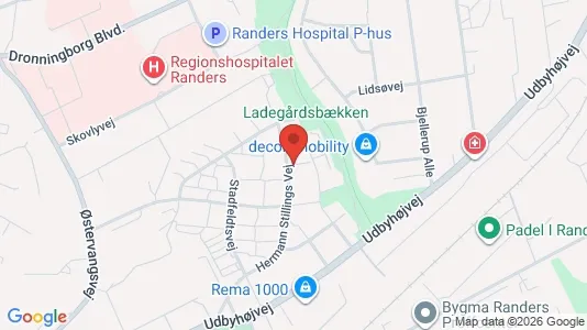 Lejligheder til leje i Randers NØ - Foto fra Google Street View