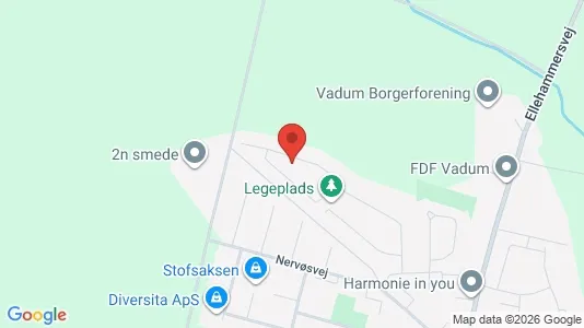 Lejligheder til leje i Vadum - Foto fra Google Street View