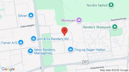 Lejligheder til leje i Randers NØ - Foto fra Google Street View