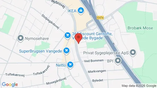 Lejligheder til salg i Gentofte - Foto fra Google Street View