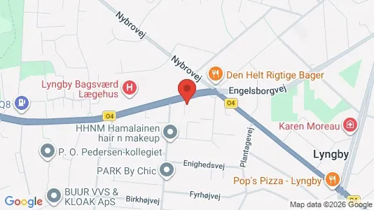 Lejligheder til salg i Kongens Lyngby - Foto fra Google Street View