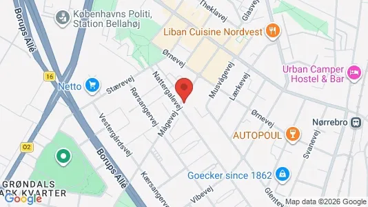 Lejligheder til salg i København NV - Foto fra Google Street View
