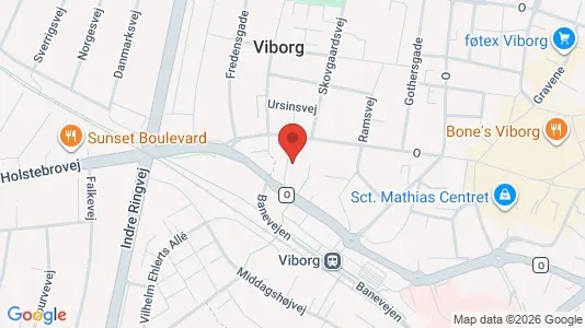 Lejligheder til leje i Viborg - Foto fra Google Street View