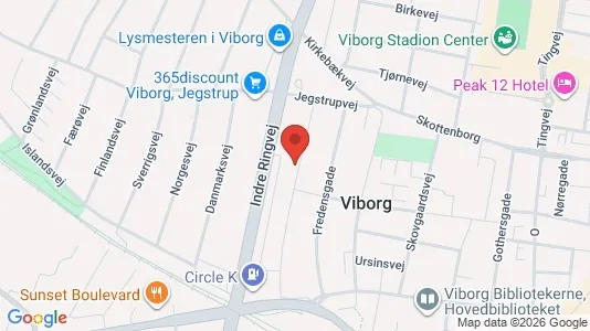 Lejligheder til leje i Viborg - Foto fra Google Street View