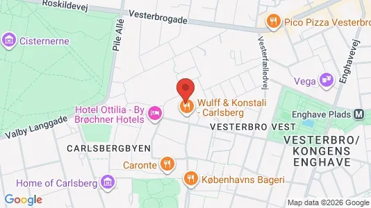 Lejligheder til leje i Vesterbro - Foto fra Google Street View