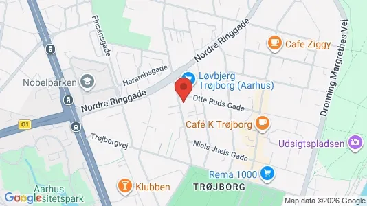 Lejligheder til leje i Århus N - Foto fra Google Street View
