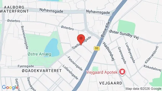 Lejligheder til leje i Aalborg Centrum - Foto fra Google Street View