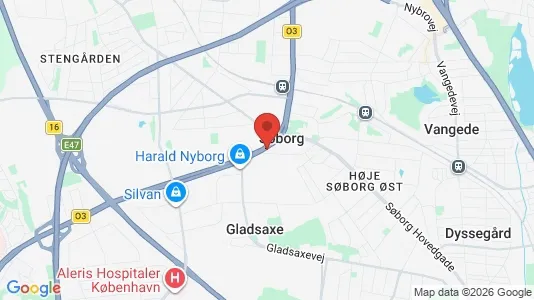 Lejligheder til salg i Søborg - Foto fra Google Street View