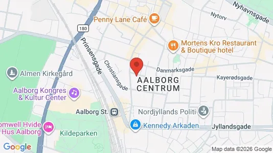 Lejligheder til salg i Aalborg Centrum - Foto fra Google Street View