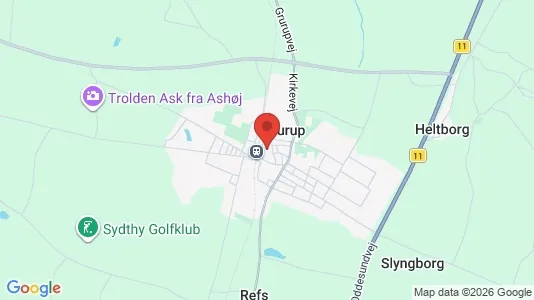 Lejligheder til leje i Hurup Thy - Foto fra Google Street View