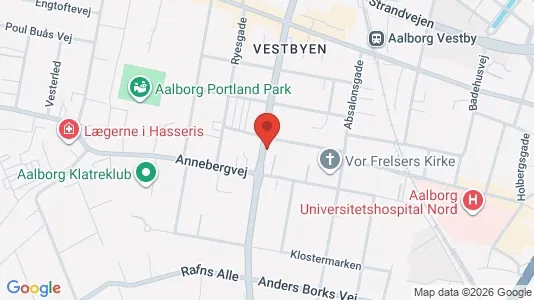 Lejligheder til leje i Aalborg Centrum - Foto fra Google Street View