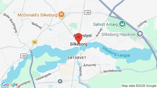 Lejligheder til salg i Silkeborg - Foto fra Google Street View
