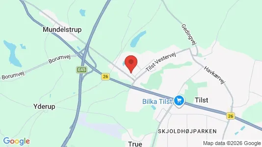 Lejligheder til leje i Tilst - Foto fra Google Street View