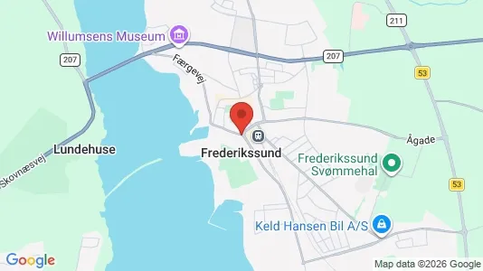 Lejligheder til salg i Frederikssund - Foto fra Google Street View