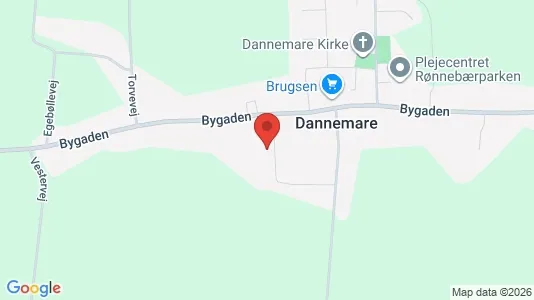Lejligheder til salg i Dannemare - Foto fra Google Street View