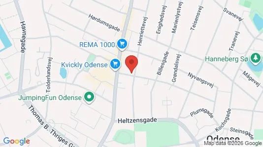 Lejligheder til salg i Odense C - Foto fra Google Street View