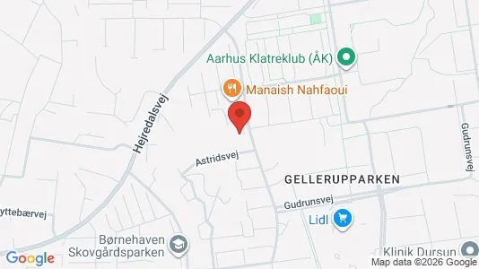Lejligheder til leje i Brabrand - Foto fra Google Street View