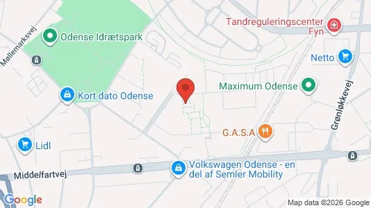 Lejligheder til leje i Odense V - Foto fra Google Street View