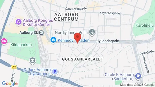 Lejligheder til leje i Aalborg Centrum - Foto fra Google Street View
