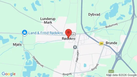 Lejligheder til leje i Rødekro - Foto fra Google Street View