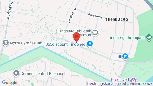 Lejligheder til leje i Brønshøj - kort over placeringen