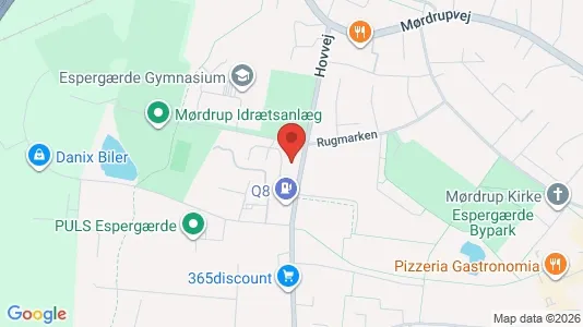 Lejligheder til leje i Espergærde - Foto fra Google Street View