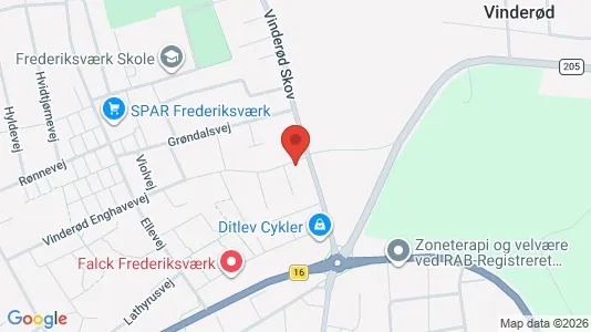 Lejligheder til salg i Frederiksværk - Foto fra Google Street View
