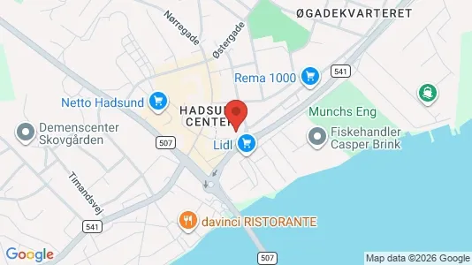 Lejligheder til salg i Hadsund - Foto fra Google Street View