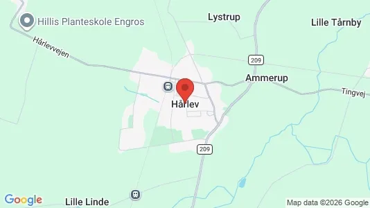 Lejligheder til leje i Hårlev - Foto fra Google Street View