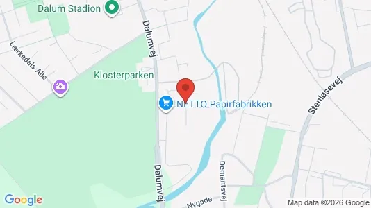 Lejligheder til leje i Odense SV - kort over placeringen