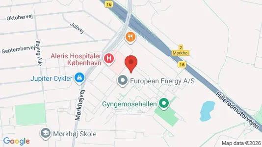 Lejligheder til leje i Søborg - kort over placeringen