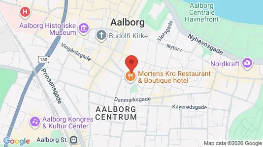 Lejligheder til leje i Aalborg Centrum - kort over placeringen