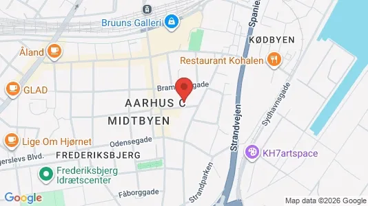 Lejligheder til salg i Århus C - Foto fra Google Street View